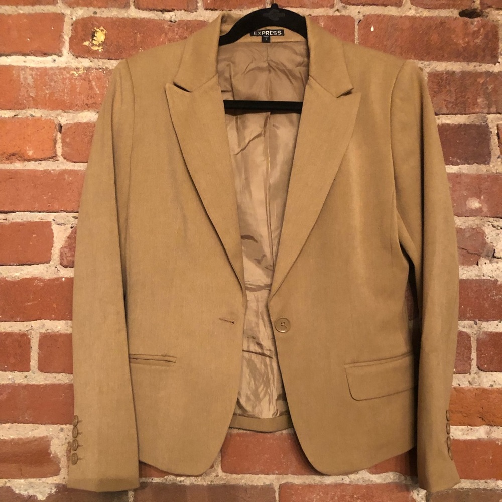Express Tan Blazer